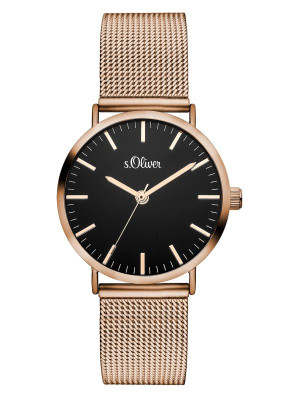 s.Oliver Stainless steel rosegold SO-3330-MQ