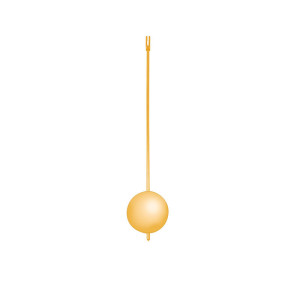Pendulum with Sliding Bob L: 180mm Ø 32mm