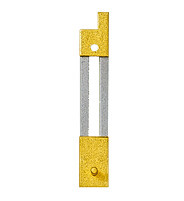 Pendelfeder mit Metall-Beschlag Stift-/Loch-Abstand:18,5 L:20,5mm B:4mm