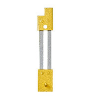 Pendulum spring with metal fastening pin/op distance: 21 l: 29mm b: 5mm