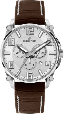 Pierre Petit Chronograph Le Mans silber Swiss Made