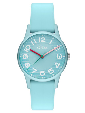 s.Oliver silicone turquoise SO-3517-PQ