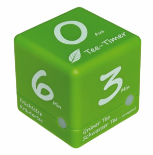Minuterie TFA Cube Tea-Timer vert