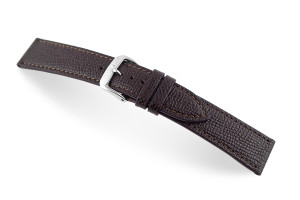 Bracelet-montre en cuir Pasadena 14mm moka