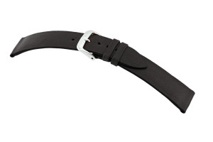 Bracelet-montre en cuir Tulsa 16mm noir