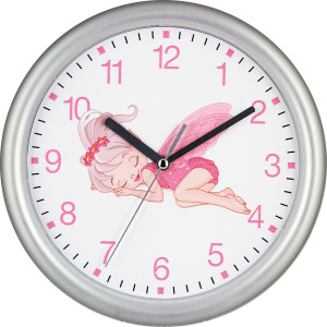 Kids' wall clock Fairy rose