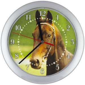 Kids' wall clock Horse