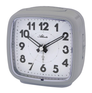 Atlanta 1837/4 radio controlled alarm clock grey