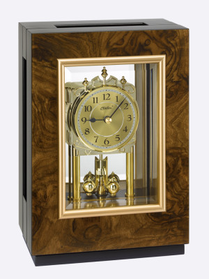 Carriage clock Cube, root wood