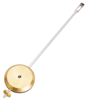 Uhr Pendel 32mm Französisch Bob Messing Mit Stahl Stange Regulierung Nüsse 