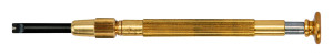 Watchmaker's screwdriver, with brass handle - bladewidth 2,5mm