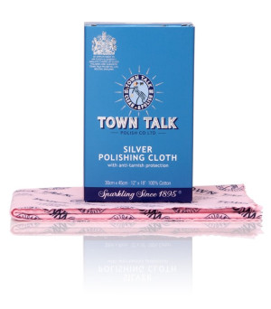 Mr Town Talk tissu de polissage pour l'argent 30cm x 45cm