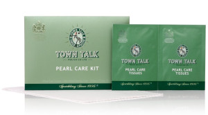 Mr Town Talk set de nettoyer les perles