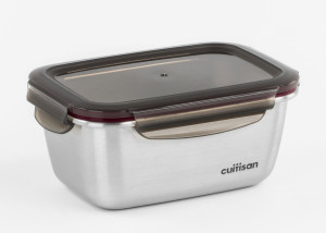 Stainless steel container for the microwave, 980ml