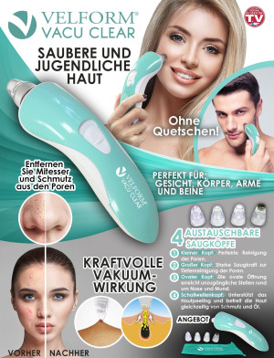 Vacu Clear - clean and youthful skin
