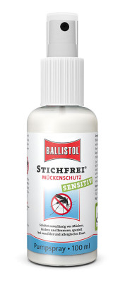 BALLISTOL Stichfrei Sensitive Pumpspray, 100ml - Tick repellent & mosquito repellent
