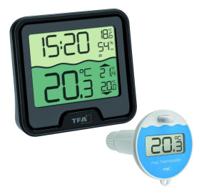 Thermomètre de piscine radio TFA