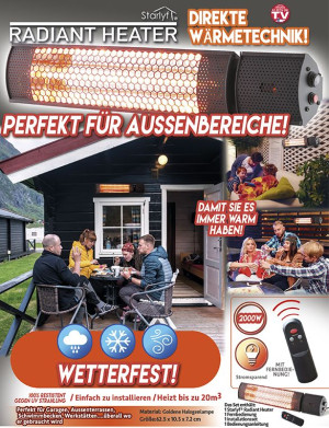 Radiant Heater  - perfect for outdoors