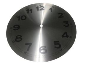Zifferblatt für Uhren arabische Zahlen Metall 