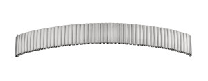 Quick release flex metal strap stainless steel 20mm Steel satin finish