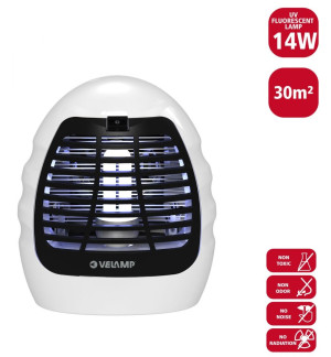 Insektenschutz-Lampe 14 Watt für 30qm - für den Innenbereich