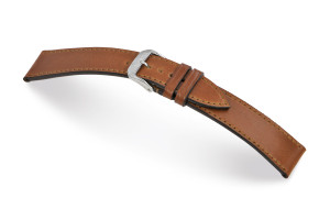 Leather strap Tacoma 18 mm cognac