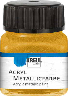 Mattfarbe acryl Zeigerlack goldmetallic 20ml