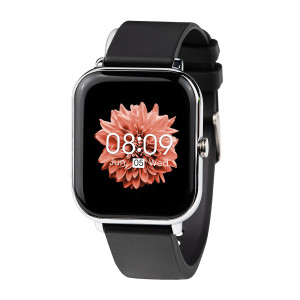 Atlanta 9724/7 fitness tracker - smartwatch - silver / black