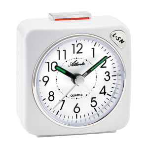 Atlanta 2114/0 quartz alarm clock white