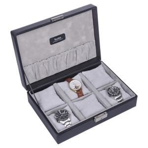 Watch case for 6 watches