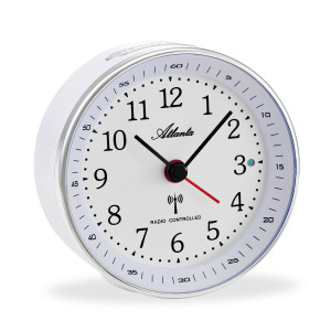 Atlanta 1868/0 radio controlled alarm clock white