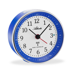 Atlanta 1868/5 radio controlled alarm clock blue