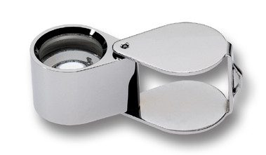 Stone magnifier Standard silver