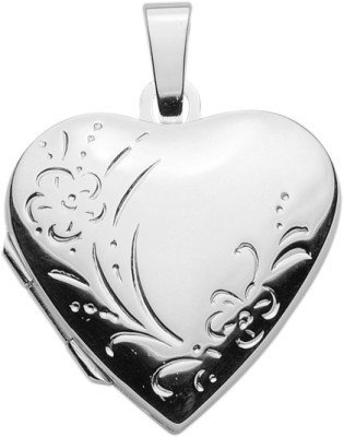 Medallion silver 925/- heart