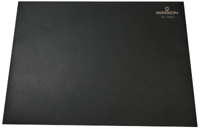Worktop, black, slip-resistant Bergeon