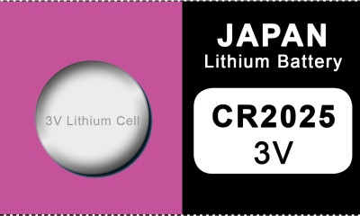Japon 2025 Lithium Pile Bouton