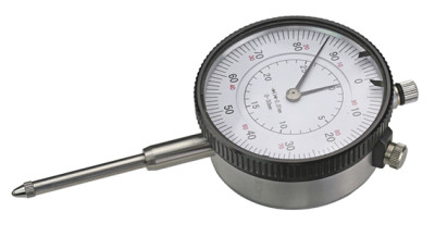 Dial gauge with tolerance marks, Ø 58mm, measuring range 30mm