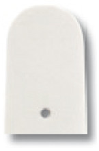 Lederband Merano 12mm weiß glatt XL