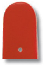 Lederband Merano 17mm rot glatt