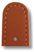 Leather strap Louisville 20mm cognac sleek