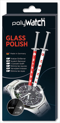 PolyWatch Glass Polish, polissage pour verre de montres, Smartphones, voitures, etc