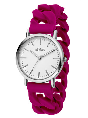 s.Oliver silicone band berry SO-3260-PQ