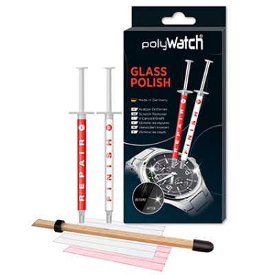 PolyWatch Glass Polish für Uhren, Smartphones, Autos, Möbel, Haushalt