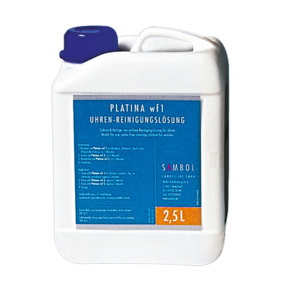 Nettoyant d'horlogerie Platina WF1 - 2,5 litre