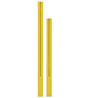 Zeigerpaar Euronorm Balken gelb Minutenzeiger-L:200mm