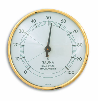 Hygromètre de sauna, Ø 102mm