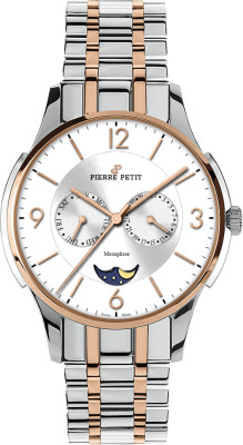 Pierre Petit Multifunktions-Uhr St. Tropez bicolor Swiss made
