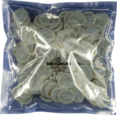 Doigtier en caoutchouc blanc, taille XL, Ø 22 mm, en paquet de 144 pièces