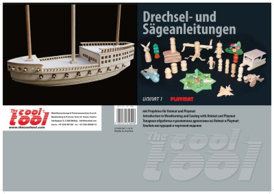 Buch Drechsel- und Sägeanleitungen für Modellbau-Werkzeuggrundkasten