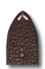 Leather strap El Paso 18 mm mocha